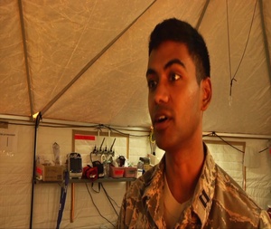 Capt Prabu Selvam Provides Medical Care in Aguadilla