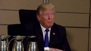President Donald Trump Visit Camp Humphreys