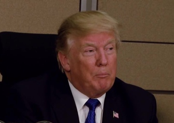 President Donald Trump Visit Camp Humphreys