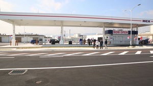 DPRI, MCCS Hold Grand Opening of New Gas Station (B-roll)