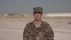 Capt. Gregory Campbell's Veteran's Day "Shout Out"