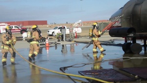 144th CES Fire Department Annual Live Fire Exercise