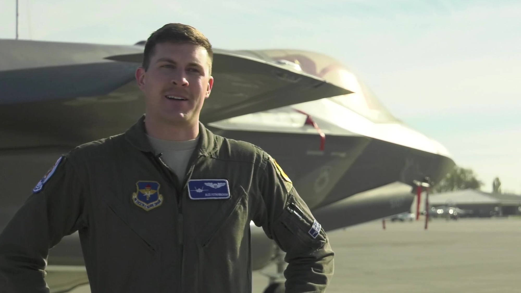 Luke AFB F-35&#39;s are in Mountain Home. Check out the video to see why they train here!