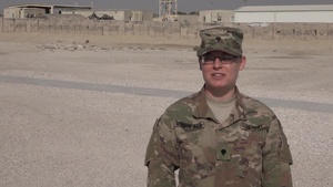 Spc. Dallas Rushford's Veteran's Day "Shout Out"