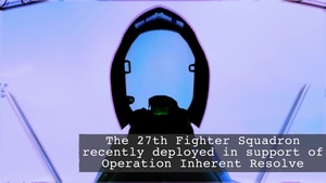 F-22 Supports Operation Inherent Resolve