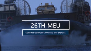 Marines depart LCAC aboard USS Iwo Jima