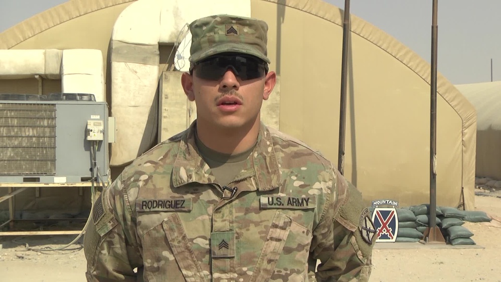 DVIDS - Video - Sgt. Charles Rodriguez - Holiday Season