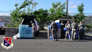 The Puerto Rico Air National Guard and Community Partners join forces to provide supplies (Spanish, no slate)