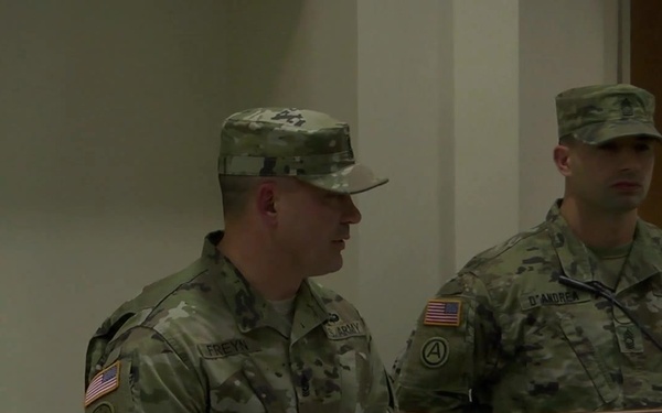 153rd Troop Command Change of Responsibility Ceremony