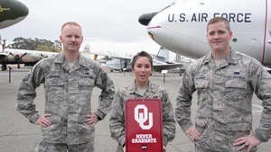 Shoutout: Lt Johnson, Lt Belanger, MSgt Swafford- Oklahoma Uni