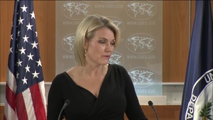 Department of State Press Briefing with Spokesperson Heather Nauert