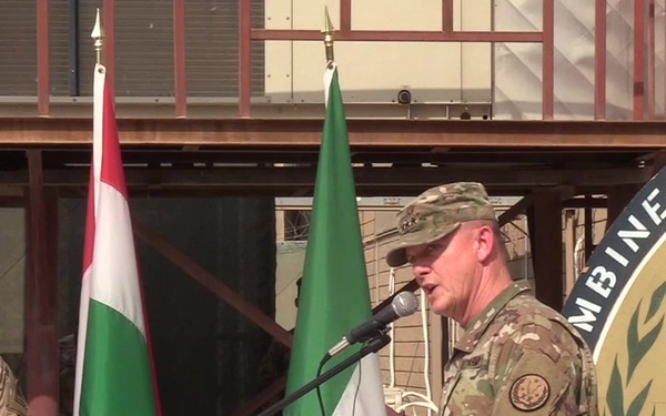 CJTF-OIR Commemorates Remembrance and Veteran's Day