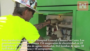 Brig. Gen. Holland provides status update regarding USACE progress in Puerto Rico