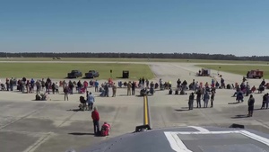 Thunder Over South Georgia 2017 - Time-Lapse C-130