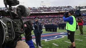 914th ARW Participates in NFL Salute to service