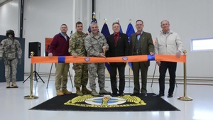 Eastern Army National Guard Aviation Training Site's Aviation Maintenance Instructional Building dedication