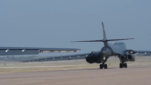 Global Thunder 18 B-1 Timelapse/Takeoff/Prep B-Roll