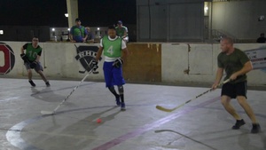 Sand, slapshots, and hockey sticks