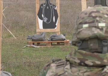 1-18th Infantry Trains in Romania