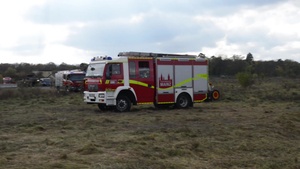 1-214th GSAB Simulated Crash Excercise