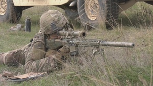 1-18th Infantry Trains in Romania