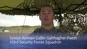 Senior Airman Collin Gallagher-Paeth - Thanksgiving Greeting