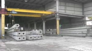 Director of Puerto Rico Power Grid Restoration tours the electric pole factory of Power Precast Products, Corp.,