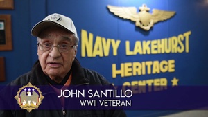 WWII Vet Visits Joint Base McGuire-Dix-Lakehurst