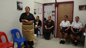 Women's peace and Security Mission Tonga