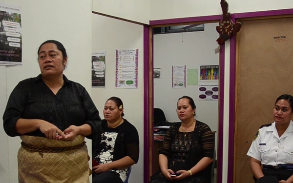 Women's peace and Security Mission Tonga