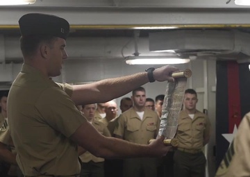 Marine Corps Birthday Aboard USS Theodore Roosevelt