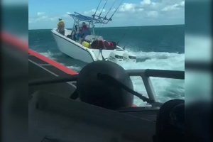 Coast Guard rescues, assists 10 from vessel taking on water south of Islamorada