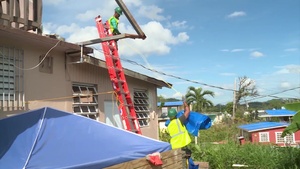 Hurricane Maria: 10k Blue Roof Install