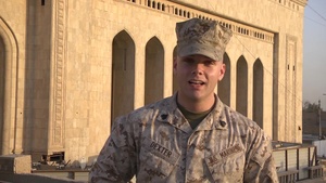 Marine Sergeant Jacob Dexter holiday shout out
