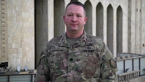 Army Lieutenant Colonel Scott Hequembourg holiday shout out