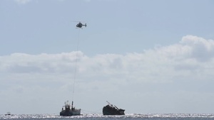 Responders reduce weight aboard Pacific Paradise off Oahu