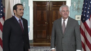 Secretary of State Rex Tillerson meets with Qatari Foreign Minister