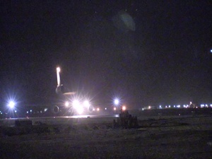 A KC-10 Extender participates in a new offensive campaign in Afghanistan.