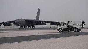 B-52 Stratofortresses take off to participate in new offensive campaign in Afghanistan