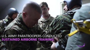 U.S., Serbian Paratroopers Train Together During Exercise Double Eagle