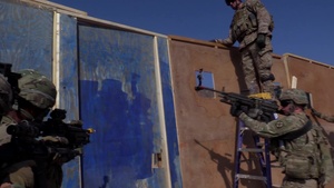 EARF Conducts Team Shoot House Training