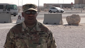 Master Sgt. Daneyan Callum's Thanksgiving "Shout Out"