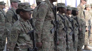 3rd ID RSSB Combat Patch Ceremony