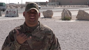 Staff Sergeant James Kaonohi Thanksgiving "Shout Out"