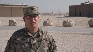 Spc. Anthony Limon's Thanksgiving "Shout Out"