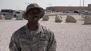 Master Sgt. LeMario McPhaul's Thanksgiving "Shout Out"