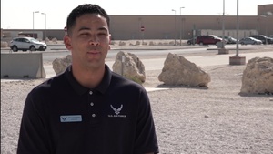 Master Sgt. Jorge Nunez Gives a Thanksgiving "Shout Out"