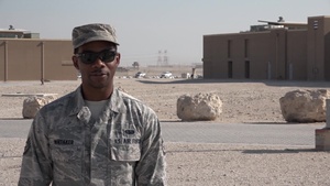 Staff Sgt. Travell Whitaker's Thanksgiving "Shout Out"