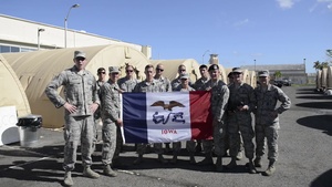 132nd SFS give a shout out