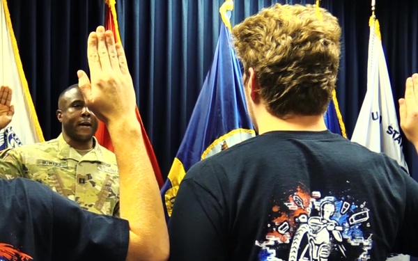 Thanksgiving Week Oath of Enlistment